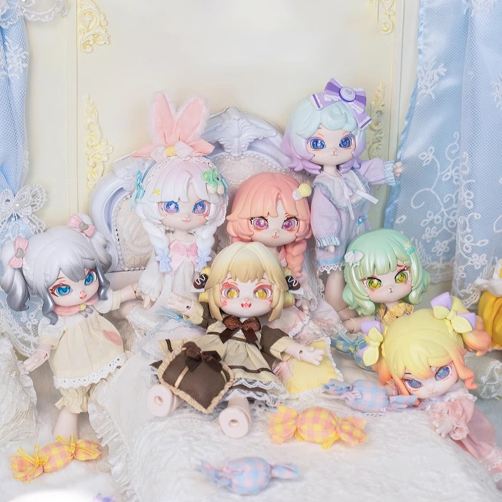 Amazon.com: GNATAPIAY 1/12 BJD Dolls Blind Box for Girls Surprise